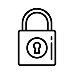 Secure password Vector Icon which is suitable for commercial work and easily modify or edit it

