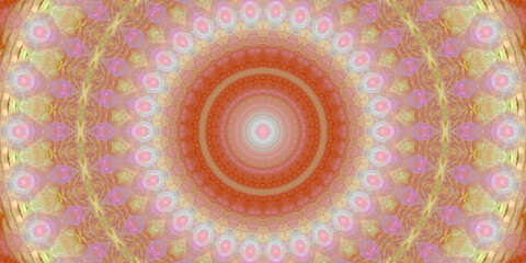 Fractal Mandala Wallpaper Hintergrund für Layout und Drucksachen