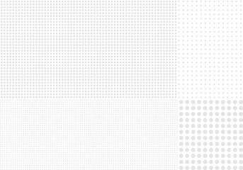 white background with dots