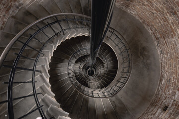 spiral staircase in the Art style