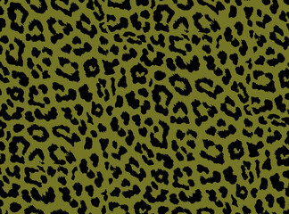 Obraz premium Seamless leopard pattern, animal print.