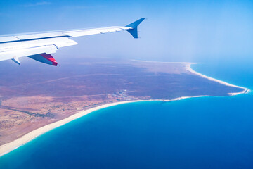 Obraz na płótnie Canvas Boa Vista from the plane 