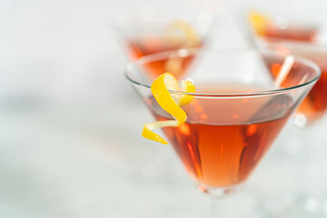 Cosmopolitan cocktail