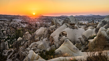 TURKEY - UNESCO - CAPPADOCIA - GOREME - SUNSET - JOHANN MUSZYNSKI