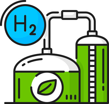 Hydrogen production, H2 pipeline storage tank