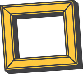 Bullet journal, doodle diary calendar frame icon