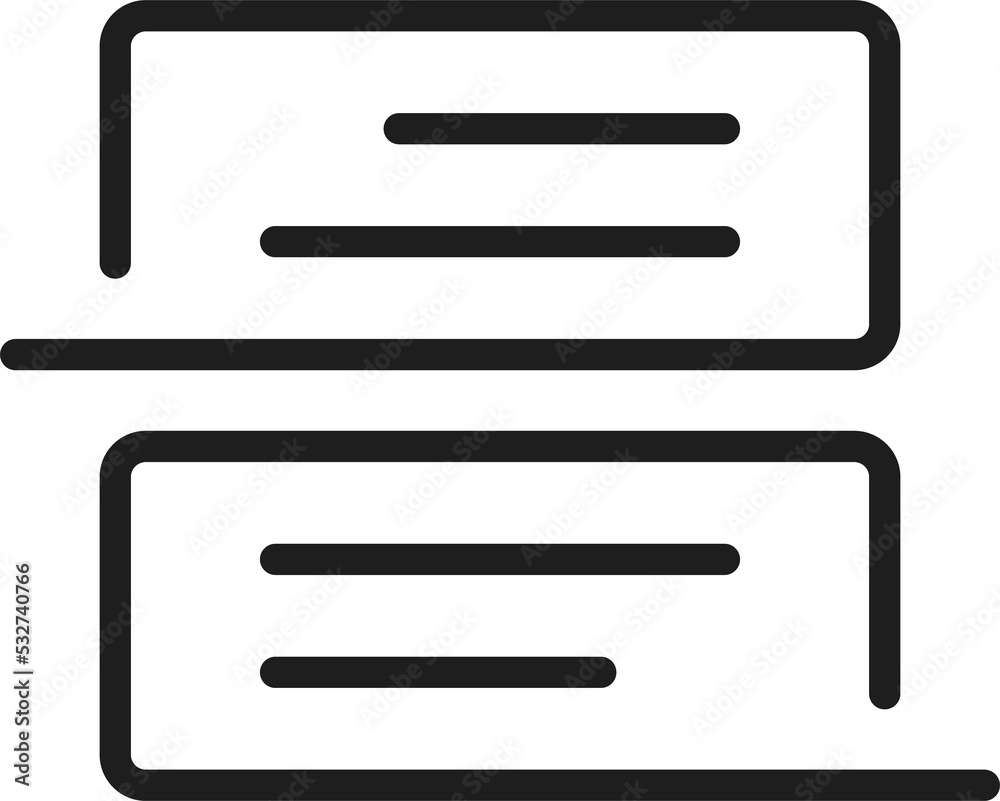 Poster Outline folders and video call sign, files button