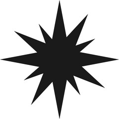 Twinkle star burst, glitter flare effect sparkle