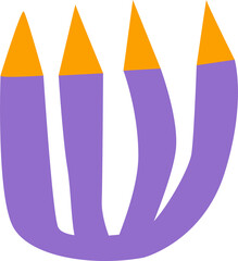 Prickly mexican desert cactus or succulent