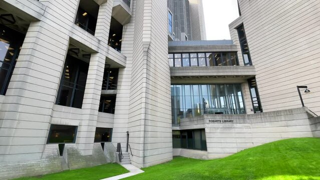Robarts Library building exterior. University of Toronto Libraries