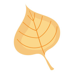 Vector clipart with autumn leaves. Illustration of cozy leaves.