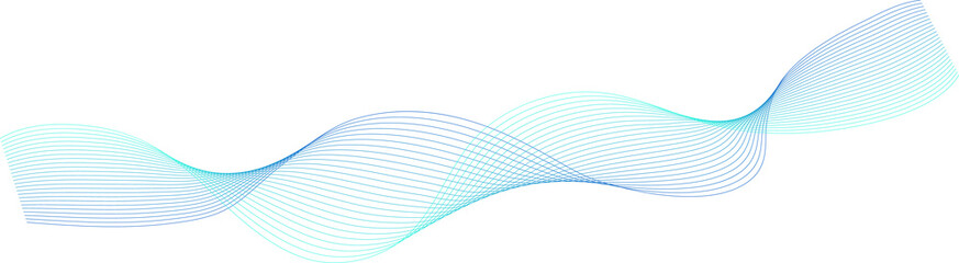 Wave color line. Element design wavy stripe