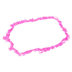Hot Pink Glitter Border