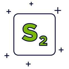 Filled outline Bingo icon isolated on white background. Lottery tickets for american bingo game. Vector