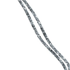 Silver Glitter Lines