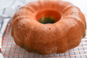 July 4th bundt cake