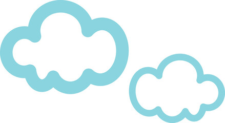 Cloud icon, logo