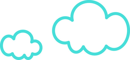 Cloud icon, logo