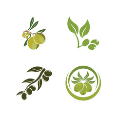 Olive logo images illustration