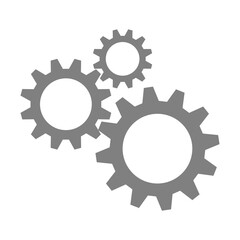 Three Gear Icon
