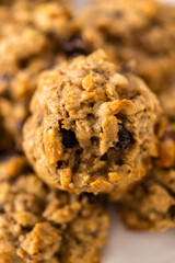 Soft Oatmeal Raisin Walnut Cookies