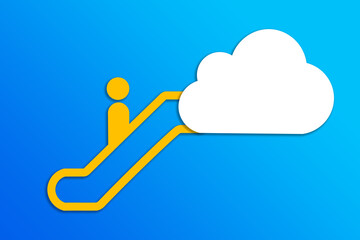 Journey or transition into cloud.