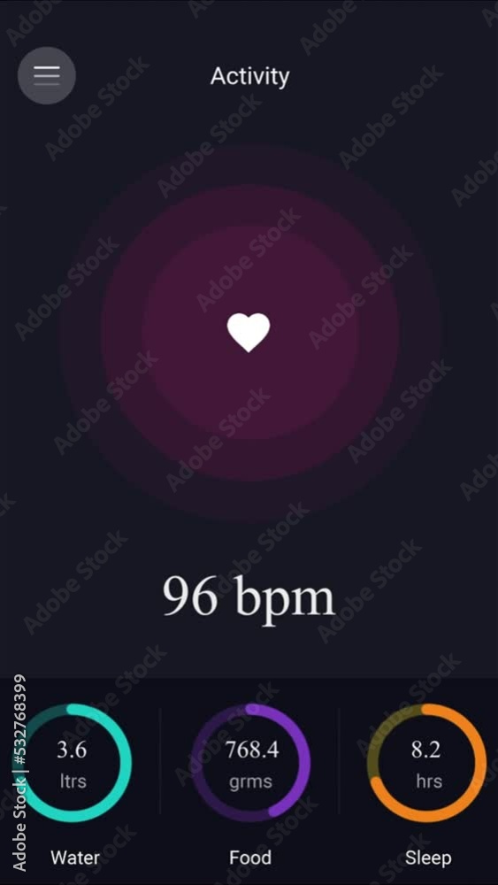 Poster ui screen animation, health fitness application ux and smartphone technology mobile. digital graphic