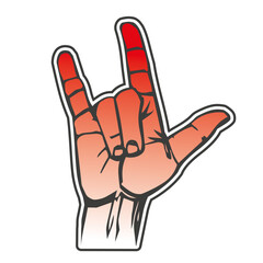 Sign Language Heart PNG