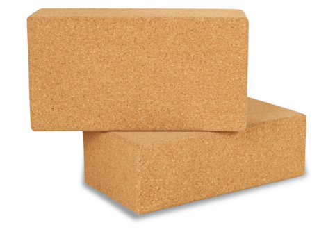 yoga blocks cork
