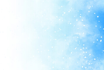 背景素材_水彩テクスチャ_雪