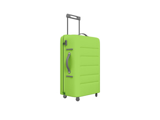Transparent Travel Suitcase Image