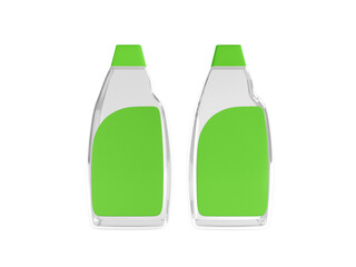Transparent Liquid Dish Washer Bottle Image