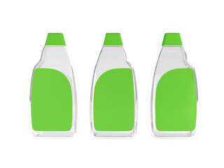 Transparent Liquid Dish Washer Bottle Image