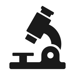 Laboratory Microscope icon. Lab Concept Vector illustration