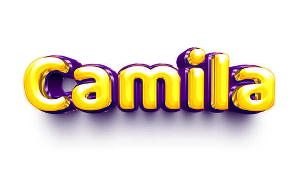 name of girls for birthday celebration balloon air shiny hanging English camila