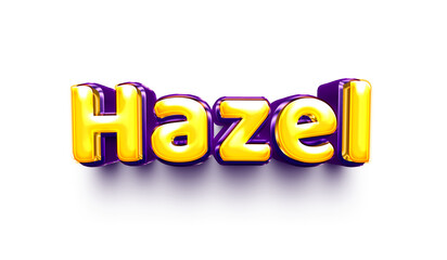 name of girls for birthday celebration balloon air shiny hanging English hazel