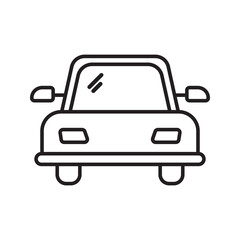 Plakat car vector for website symbol icon presentation