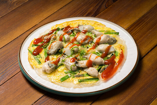 Chinese Mintai Chaotic Traditional Snack Oyster Fried