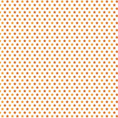 Seamless abstract star orange for halloween vector background