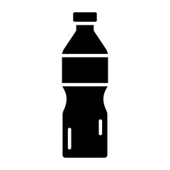 Water Bottle Glyph Icon