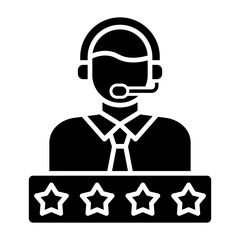 Rating Glyph Icon