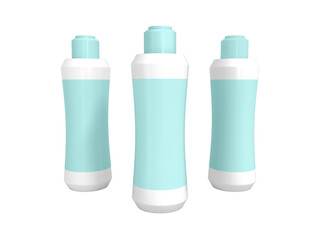 Transparent Cosmetic Bottle Image