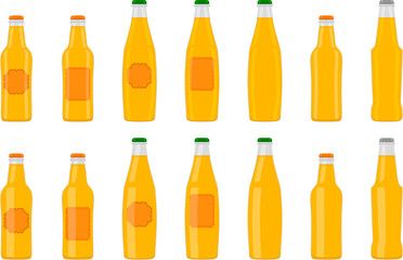 big kit beer glass bottles with lid for brewery