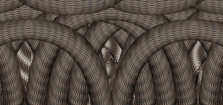 Design gr&aacute;fico ninho de cobras III
