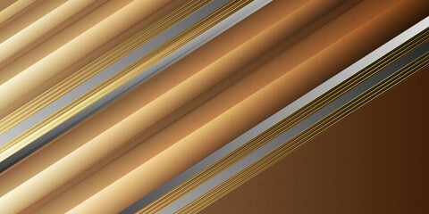 Luxury brown gold background vector design