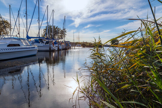 Kleiner Hafen am Achterwasser