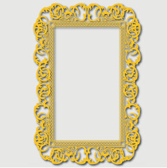 Frame, in the style of an ornament, Vector illustration eps 10, Art.
