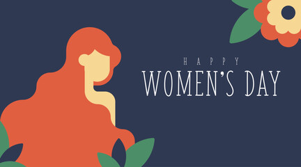 International Women's Day Awareness Banner Background Illustration