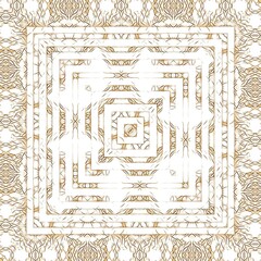 pattern and design inspired by brown tree branch truck and roots on a bright white background