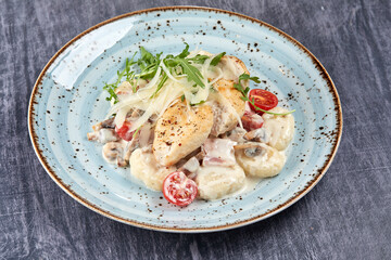 gnocchi with chicken and vegetables